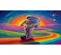 astronaut 1000 Pieces Jigsaw Puzzles for Adults Challenging Game Jigsaw Puzzle Home Decors for The Whole for Women, Gifts for Men 38x52cm/1000pcs
