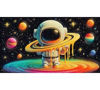 astronaut 1000 Pieces Jigsaw Puzzles for Adults Educational Games Jigsaw Puzzle Home Decors for The Whole for Women, Gifts for Men 38x52cm/1000pcs