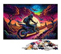 Astronaut 1000Pc Adults Jigsaw Puzzle Jigsaw Puzzles Relaxing Entertainment, Home Decor 26X38CM/10.23x14.96inch