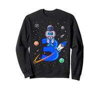 Astronaut 3rd Birthday Space Gift 3 Years Old Boys Girls Sweatshirt