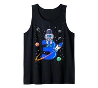 Astronaut 3rd Birthday Space Gift 3 Years Old Boys Girls Tank Top