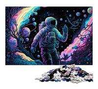 Astronaut Adult Jigsaw Puzzles 1000 Pieces cardboard Puzzles Brain Teaser Game for Teenagers, Perfect 26X38CM/10.23x14.96inch