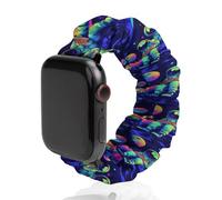 Astronaut Aliens Pizza Watch Band Compatible with IWatch Bands Series 6 5 4 3 2 1 Elastic Replacement Wristband