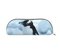 Astronaut And Alien Print Cosmetic Bags For Women,Receive Bag Makeup Bag Travel Storage Bag Toiletry Bags Pencil Case, Penguin, One Size