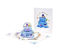 Astronaut and Planet Design Space Themed 3D Pop Up Greeting Card