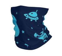Astronaut And Planet Unisex Half Face Headwear Decorative Half Face Scarf Headwear For Climbing Skiing Sports