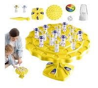 Astronaut Balancing Astronauts,Astronaut Toy Space Theme,Astronaut Balance Game, Leisure Toy Balance Tree Math Educational Interaction, Tabletop Game,Desktop Intellectual Toys Funny Game