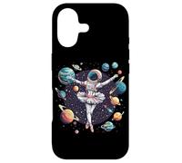 Astronaut Ballerina Dancing In Space Planets Galaxy Kid Girl Case for iPhone 17