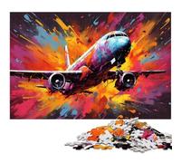 Astronaut Bike Puzzles for 1000 Piece Wooden Puzzles Challenging DIY Brain Teaser, Perfect Family Game Or Decorative Gift 50x75CM/19.68x29.52inch