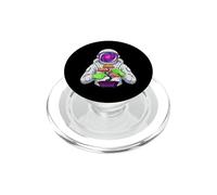 Astronaut Bonsai Trippy Space PopSockets PopGrip for MagSafe