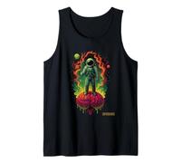 Astronaut Brain Moon Surreal Psychedelic Sci-Fi Flag Plant Tank Top