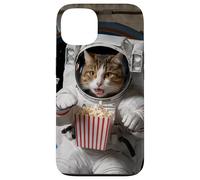 Astronaut Cat Popcorn Space Snack Funny Case for iPhone 13
