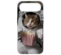 Astronaut Cat Popcorn Space Snack Funny Case for iPhone Air