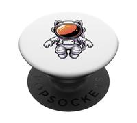 Astronaut Cat Space Galaxy Cosmic PopSockets Adhesive PopGrip
