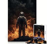 Astronaut Catastrophe 1000 Piece Jigsaw Puzzle for Teenagers Intellect Fun Mindful Escape Exact Edges Birthday Present (38X26CM)