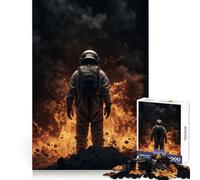 Astronaut Catastrophe for Adults 1000 Piece Jigsaw Puzzle Logic Practice Peaceful Recreation Clean Edges Lovely Gift (38X52CM)