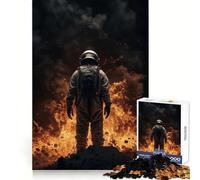 Astronaut Catastrophe Teenagers Puzzles 1000 Piece Jigsaws Focus Training Restful Activity Tight Join Great Gift (50X75CM)