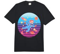 Astronaut Child Space Stars Planets Comet Adventure Explore Comfort Colors Adult Heavyweight T-Shirt