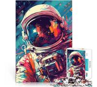Astronaut ColorfulJigsaw Puzzle for teenagers 2000 Pieces learning educational Every Piece is Unique - Challenging Family Fun Game 70x100cm