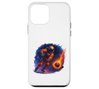 Astronaut Cosmic Fire Hockey Strike Case for iPhone 12 mini