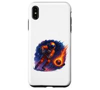 Astronaut Cosmic Fire Hockey Strike Case for iPhone XS Max