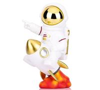 Astronaut Decor,Astronaut Rocket Figurines and Sculptures,Astronaut Figurine Space Themed Bedroom Decor,Desktop Decor,Shelf Decor,Gifts for Space Lovers,the Astronaut Jin Figurines,Space Decor Gifts