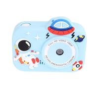 Astronaut Design Digital Camera Toy, 1080P, 2 Inch IPS Screen, Fun Effects, Easy to Use, ABS+Silicone, with 3 Modes for Creativity Enthusiasts (Blue)