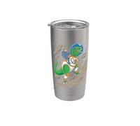 Astronaut Dinosaur Space Mission Cosmic Explorer Adventure Stainless Steel Insulated Tumbler