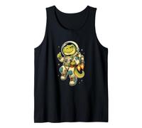 Astronaut Dinosaur T Rex Rocket Astronomy Paleontology Kids Tank Top