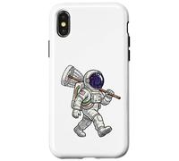 Astronaut Disc Golfer Funny Disc Golf Case for iPhone X/XS
