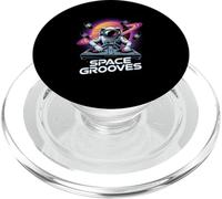 Astronaut DJ Space Grooves Cosmic Vinyl Mix PopSockets PopGrip for MagSafe
