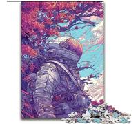 Astronaut Dream Jigsaw Puzzles for Adults Teenagers Jigsaws Puzzle, Suitable for Ages 14 And Up Family Fun It Is Ideal As A Gift for The Whole Family (50x75cm)