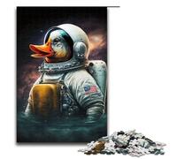 Astronaut Duck Jigsaw Puzzles for Adults Piece Jigsaw Puzzles for Adults for Birthdays And Holidays 1000 PCS(75x50cm)
