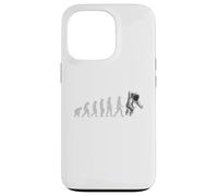 Astronaut Evolution Funny Outer Space Mission Men Women Kids Case for iPhone 13 Pro