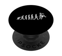 Astronaut Evolution Funny Outer Space Mission Men Women Kids PopSockets Adhesive PopGrip