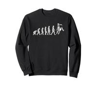 Astronaut Evolution Funny Outer Space Mission Men Women Kids Sweatshirt