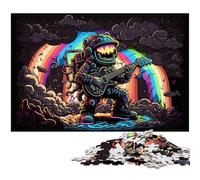 Astronaut Exploration 1000Pc Adults Jigsaw Puzzle Puzzles for Adults Challenging DIY Brain Teaser, Perfect Family Game Or Decorative Gift 50x75CM/19.68x29.52inch