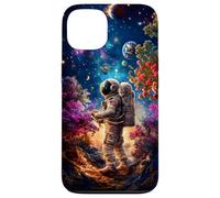 Astronaut Exploring Fantasy Galaxy Sci-Fi Space Travel Case for iPhone 13