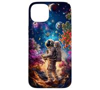 Astronaut Exploring Fantasy Galaxy Sci-Fi Space Travel Case for iPhone 15 Plus