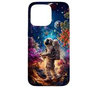 Astronaut Exploring Fantasy Galaxy Sci-Fi Space Travel Case for iPhone 15 Pro Max