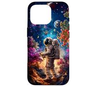 Astronaut Exploring Fantasy Galaxy Sci-Fi Space Travel Case for iPhone 16 Pro
