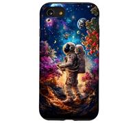 Astronaut Exploring Fantasy Galaxy Sci-Fi Space Travel Case for iPhone SE (2020) / 7/8