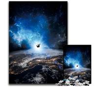 Astronaut Falling on Earth Jigsaw Puzzle 1000 Pieces Jigsaw Puzzles Brain Challenge for Teenagers & Home Decor 1000 PCS(38x26cm)