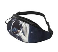 Astronaut Fanny Pack for Men Women, Waterproof Sports Waist Bag Fashion Belt Bag Crossbody Bags Hip Bum Bag with Adjustable Strap Large Sling Bag Purse for Travel Hiking