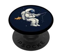 Astronaut Fishing Beyond the Stars for Fisher PopSockets Adhesive PopGrip