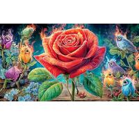 Astronaut-floating-among-sunflowers 1000Pc Jigsaw Puzzle Old Kids Birthday Presents Classic Educational Games 38x52cm/1000pcs