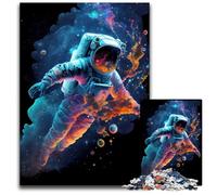 Astronaut Flying On Earth Jigsaw Puzzles for Adults 1000 Difficult Puzzles for Adults Gift for Men And Women Daily & Special Occasion 1000 PCS(75x50cm)