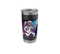 Astronaut Galaxy Playing Guitar Rock Roll Space Astronaut Stainless Steel Insulated Tumbler