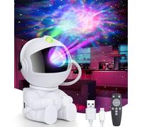 Astronaut Galaxy Projector, LED Starry Night Light for Bedroom, Astronaut Nebula Timer & Remote 360° Adjustable Spaceman Buddy Projector Night Light, Gifts for Kids & Adults, Room Decor Aesthetic