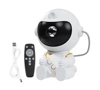 Astronaut Galaxy Projector Night Light,Maslasee 360° Adjustable Space Projector with Remote Timer, Kids Projector for Bedroom Decor, Spaceman Nebula Light for Kids Room, Gifts for Children and Adults